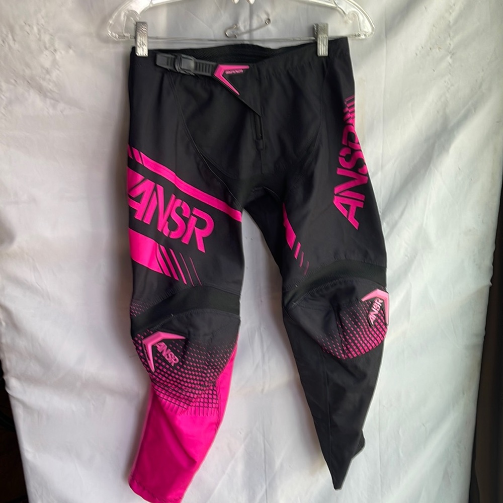 Answer Racing Syncron Motocross Pants Black/Pink Y28